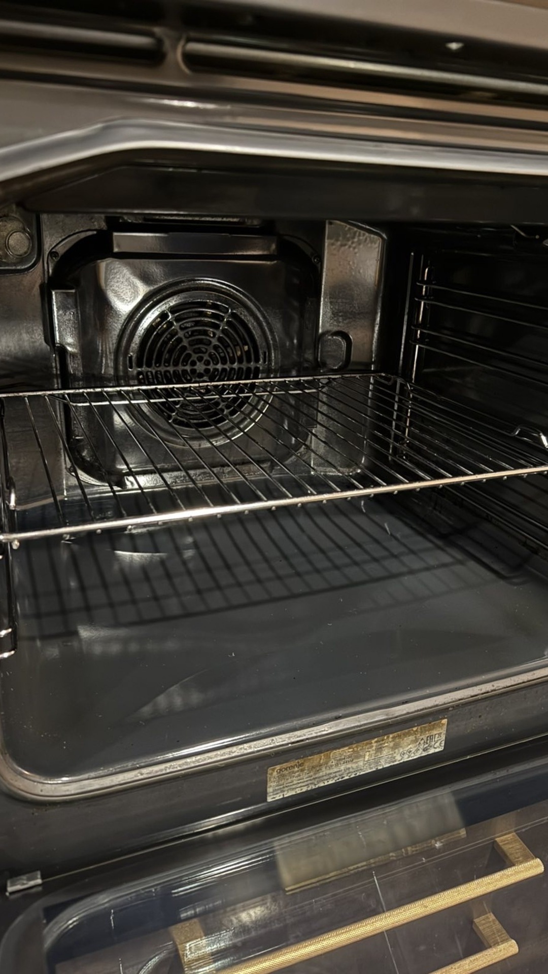 After photo for Почистване на фурна